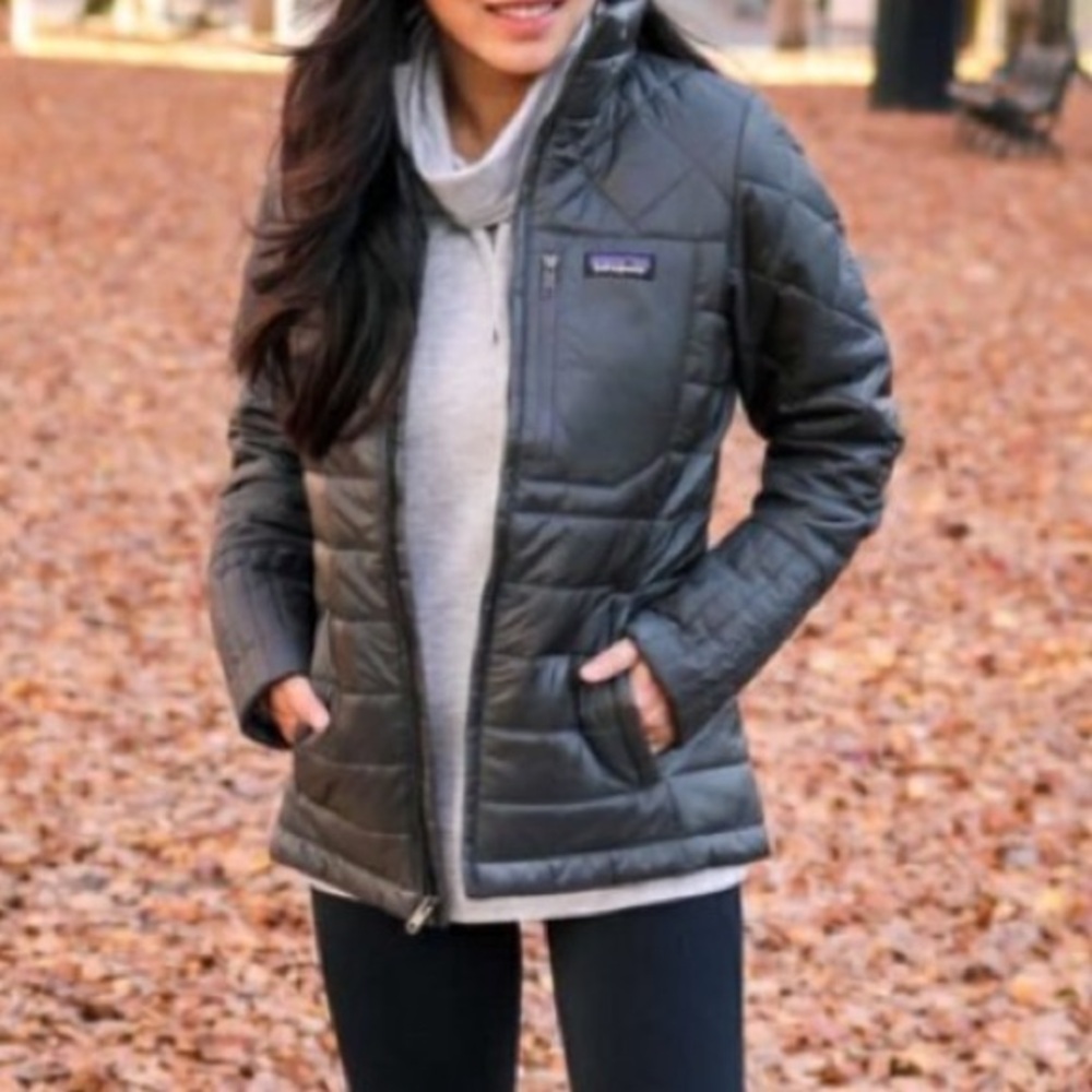 Patagonia Radalie Puffer Jacket Black Small - Picture 2 of 16